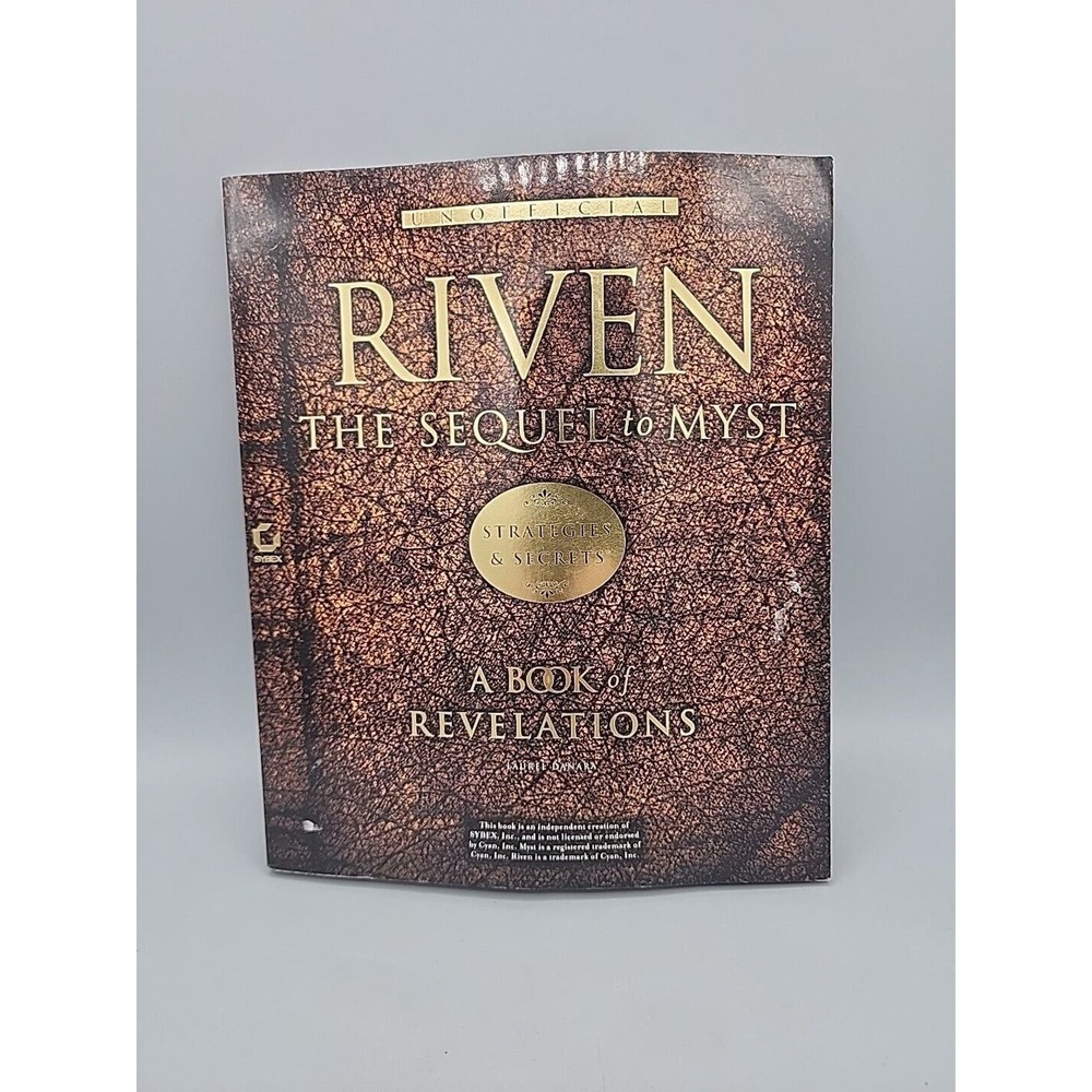 Riven The Sequel to Myst Strategies & Secrets Unofficial Laurel Danara Book